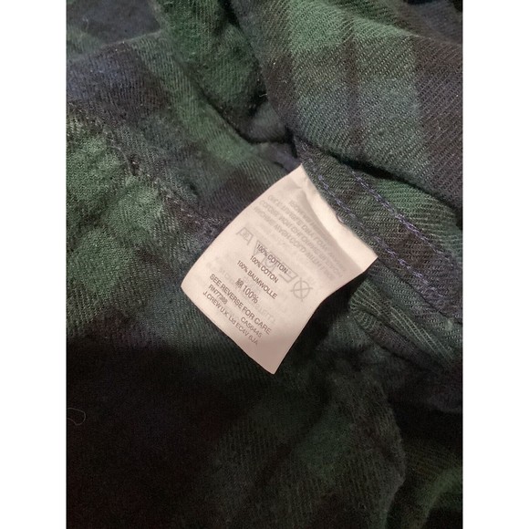 J. Crew Plaid Button Down Cotton Mini Dress Long Sleeve Size S - Picture 6 of 6